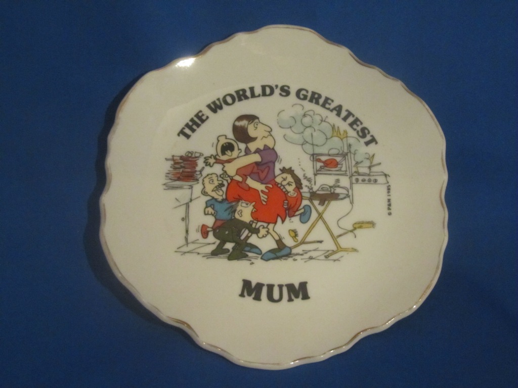Worlds Greatest Mum Plate